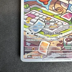 Rotom 197/182 Illustration Rare Destined Rivals Pokemon Card 2025 NM - Image 4