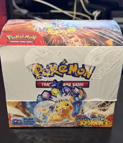 Pokemon Scarlet & Violet SV08 Surging Sparks Booster Box English Sealed - Image 1