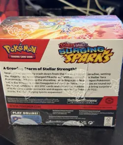 Pokemon Scarlet & Violet SV08 Surging Sparks Booster Box English Sealed - Image 3