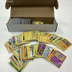 Pokemon Card Lot Mixed Modern Sets Approx 500 Cards Holos Rares See Photos - Image 1