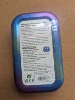 Pokemon Scarlet & Violet Prismatic Evolutions Espeon Mini Tin New - Image 2