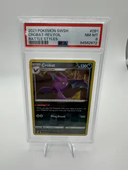 Crobat 91/163 Rare Deck Exclusives Pokemon Reverse Holo Near NM-MT - Image 1