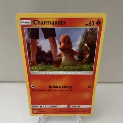 Pokemon TCG Charmander 005/024 Detective Pikachu Holo Common Basic HP60 2019 Ja… - Image 1