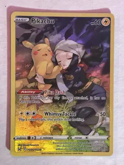 Pikachu TG05/TG30 Pokemon Lost Origin Trainer Gallery Trainer Gallery Rare - Image 1