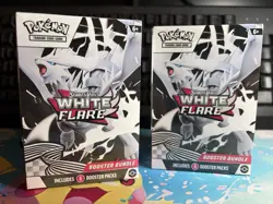 Pokemon White Flare TCG Booster Bundles (2 sealed boxes) - Image 1