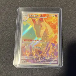 Pokemon Rapidash 189/182 SV10 Destined Rivals Illustration Rare Holo 110 HP Eng - Image 1