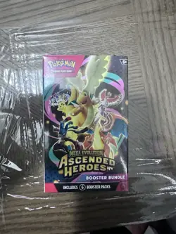New / Factory Sealed Pokemon Mega Evolution Ascended Heroes Booster Bundle Box - Image 2