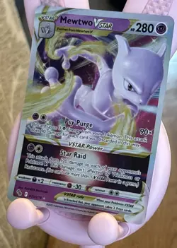 Pokemon Mewtwo VSTAR 031/078 from the Pokemon GO set. - Image 1
