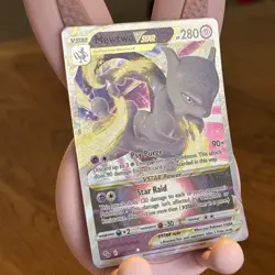 Pokemon Mewtwo VSTAR 031/078 from the Pokemon GO set. - Image 2