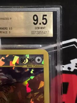 2003 POKEMON SKYRIDGE BOX TOPPER REVERSE HOLO #11 HO-OH BGS 9.5 - Image 3