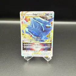 Origin Forme Dialga VSTAR 114/189 Holo VSTAR Rare Astral Radiance Pokemon - Image 1