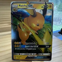 The Pokemon Company Raichu GX Hidden Fates 20/68 210 HP Ultra Rare Holo Stage 1 - Image 1