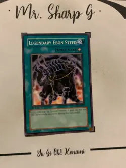 LEGENDARY EBON STEED - 1st EDITION STON-EN040 ENGLISH Yu-Gi-Oh! CARD COMMON TCG* - Image 2