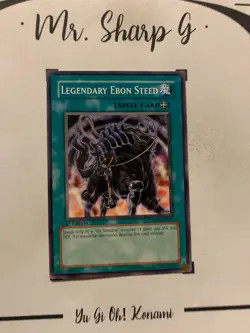 LEGENDARY EBON STEED - 1st EDITION STON-EN040 ENGLISH Yu-Gi-Oh! CARD COMMON TCG* - Image 3