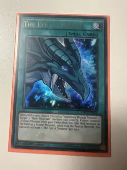 DRL3-EN045 THE EYE OF TIMAEUS ULTRA RARE 1ST EDITION NM YuGiOh - Image 1
