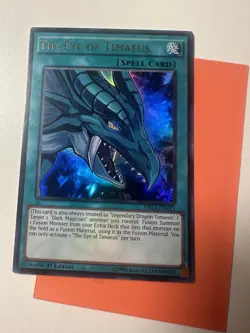 DRL3-EN045 THE EYE OF TIMAEUS ULTRA RARE 1ST EDITION NM YuGiOh - Image 2