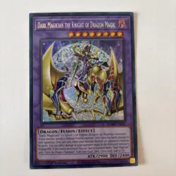 Dark Magician The Knight Of Dragon Magic BLMR-EN001 Secret Rare Yugioh - Image 1