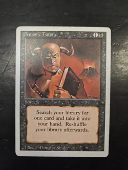 Demonic Tutor Revised Edition Regular - Image 1