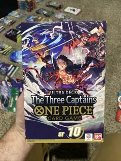 Bandai One Piece The Three Captains Ultra Deck - 51 Cards (ST-10) 810059783508 - Image 1