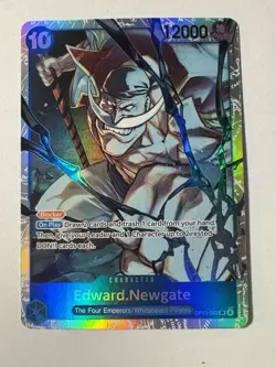 2025 One Piece Carrying On His Will Edward.Newgate OP13-042 SR Foil - Image 1