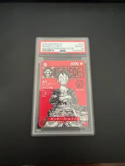 PSA 10 Monkey D Luffy One Piece Magazine Vol. 20 Promo ST21-014 Bandai Japanese - Image 1