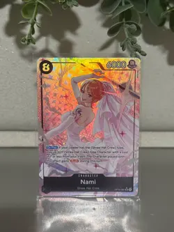 One Piece TCG Nami OP15-086 Alt Art Foil – Adventure on Kami’s Island- NM-Mint - Image 1