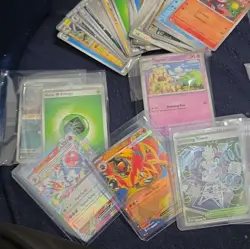 Pokemon TCG Mixed Card Lot Holo, Trainer, Energy Rayquaza Mewtwo Registeel EX - Image 2
