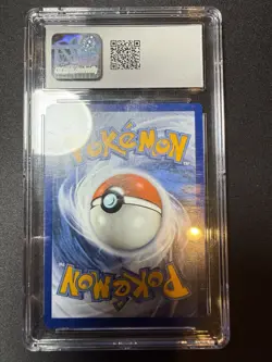 CGC 9 MINT Mewtwo 052 151 UPC Promo Full Art Holo Pokemon Card *SRATCHED Case* - Image 2