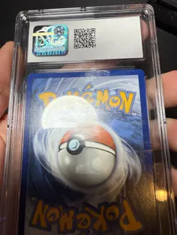 CGC 9 MINT Mewtwo 052 151 UPC Promo Full Art Holo Pokemon Card *SRATCHED Case* - Image 4