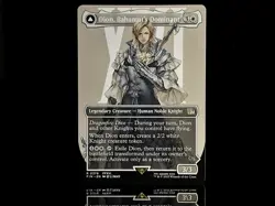 Dion, Bahamut's Dominant #376 FIN R (Borderless) (Non-Foil) - MTG Final Fantasy - Image 1