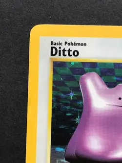 Ditto 3/62 Fossil Holo - Vintage Pokemon Card WOTC 1999 – Played - Image 2