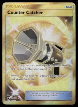 Pokemon Cards Counter Catcher 120/111 Crimson Invasion Secret Rare NM - Image 1