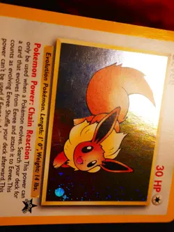 LP/MP Pokemon EEVEE Card BLACK STAR PROMO Set#11 HOLO-SWIRL Foil League WOTC#2 - Image 2
