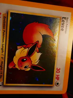 LP/MP Pokemon EEVEE Card BLACK STAR PROMO Set #11 HOLO Foil League WOTC#3 - Image 3