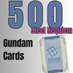 🔥 Gundam TCG - Steel Requiem (GD03) – 500 Card Bulk Lot!🔥 - Image 1
