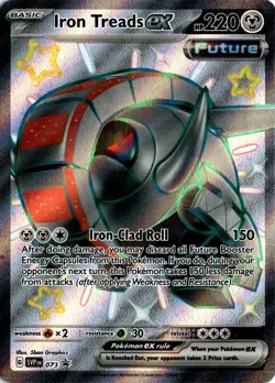 Iron Treads ex 073 Near Mint - SV: Scarlet & Violet Promo Cards - Image 1
