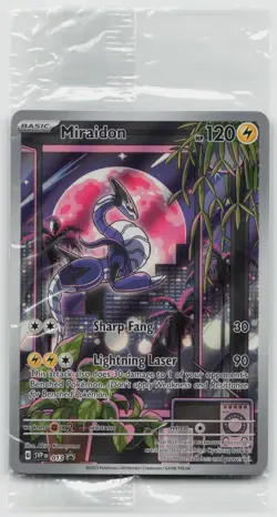 Miraidon - Promo Holo SV: Scarlet & Violet Promo Cards SVP013 NM SEALED - Image 1