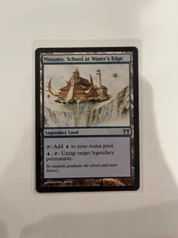 Minamo, School at Water's Edge - Champions of Kamigawa Magic The Gathering NM - Image 1