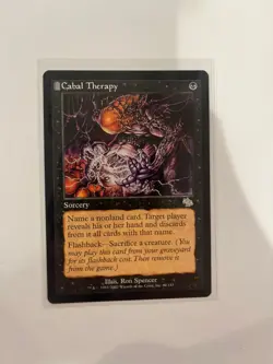Magic the Gathering MTG - 1 x Cabal Therapy - Judgment - NM - Image 1