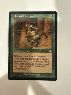 MTG One with Nature Scourge 125/143 Regular Uncommon LP - Image 1
