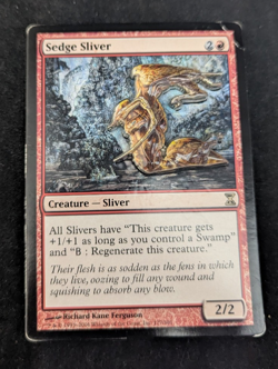 Sedge Sliver Pin 30th Anniversary Magic The Gathering MTG - Image 1