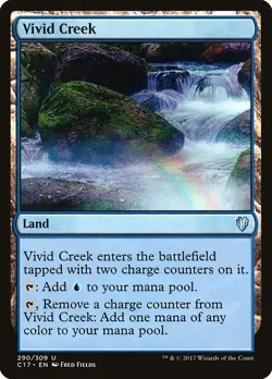 [MTG] Vivid Creek (290) (C17) LP-HP - Image 1