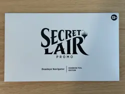 ✨Magic The Gathering MTG Secret Lair Deadeye Navigator Foil Promo Sealed 🆕✅ - Image 1