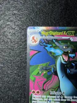 🔥 Mega Charizard X EX 109/094 English - Pokemon TCG Phantasmal Flames 🔥 - Image 2