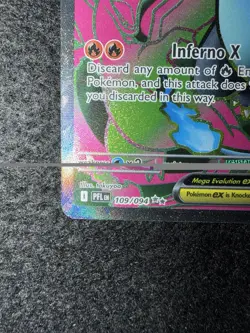 🔥 Mega Charizard X EX 109/094 English - Pokemon TCG Phantasmal Flames 🔥 - Image 5