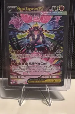 Mega Zygarde EX 120/088 Secret Rare Full Art XY Fates Collide Pokemon NM - Image 1