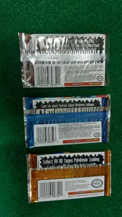 Topps Pokemon 3 Pack Lot Series 1, 2 And The Movie Factory Sealed - Image 2