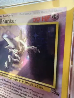 PSA 6 Haunter Holo 6/62 Fossil Set 1999 Pokemon Card EX-MT VINTAGE WOTC - Image 3