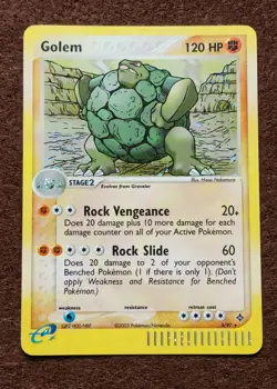 Golem (Holo) 5/97 - Pokemon Dragon Vintage 2003 - NM - Image 1