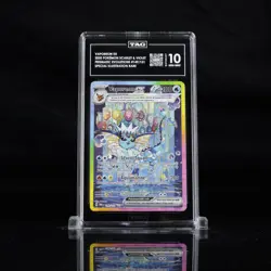 2025 Pokemon - Vaporeon ex 149/131 Sv: Prismatic Evolutions SIR - TAG 10 - Image 1